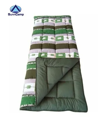 Sunncamp Symphony Green King Size 50oz Single Sleeping Bag Caravan SB1312 • £39.95