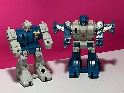 Transformers G1 Vintage Topspin And Twintwist Jumpstarters Figures Original • $8