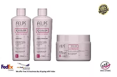 Felps Professional - Kit XColor Protector Shampoo & Conditioner - 250ml • $74.90