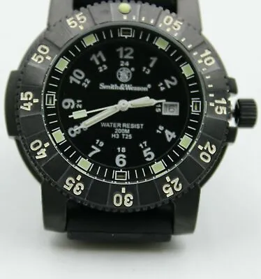 SMITH & WESSON Tactical Watch With Rubber Strap • $199.99