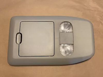 04-08 Ford F150 Overhead Console Map Dome Storage Cubby Bin Light Flint Gray • $50