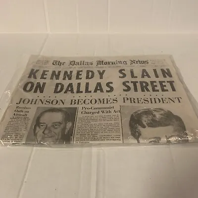 $79.96 • Buy JFK Assassination  Set Of 'The Dallas Morning News' Newspapers ,  1963