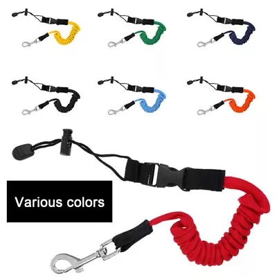 3XKayak Canoe Paddle Fishing Leash Rope Rod Leash Safety Lanyard Boat Accessory • $21.61