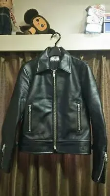 Rags McGREGOR Horsehide Leather Single Riders Jacket Blouson Men S From Japan • $1745.34
