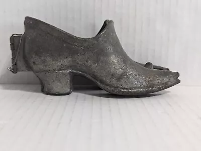 Vintage Shoe Boot Chocolate Mold Pewter Hinged • $19.98