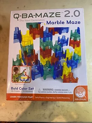 Q-BA-MAZE 2.0 The Next Generation Marble Maze Mindware • $25