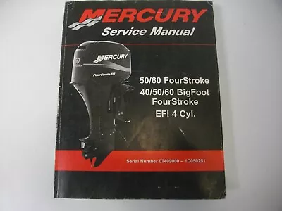 2007 Mercury Marine 90-883065R02 40-60 Hp FourStroke EFI Bigfoot Outboard Manual • $79.99