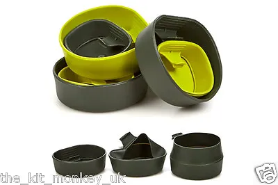 Wildo Fold-A-Cup® Big Collapsible Outdoor Mug Camping & Trekking - All Colours • £8.99