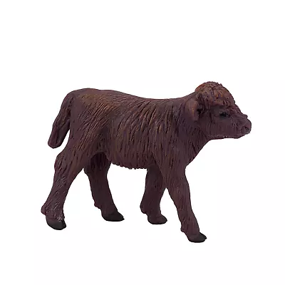 .Mojo HIGHLAND CALF Farm Animals Toys Countryside Figures Rural Wildlife Models • £6.95