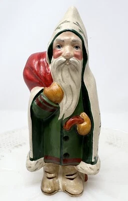 $220 • Buy Vtg. Vaillancourt Chalkware Scherenschnitte Father Christmas Signed #1700  1994