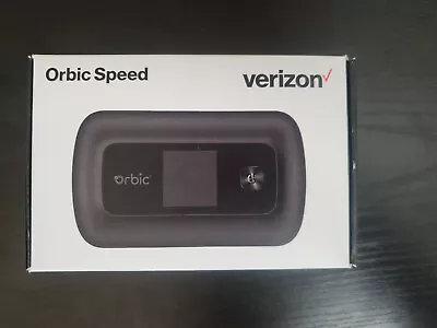 Orbic Jetpack Verizon Speed Mobile Hotspot 4g LTE Dual-Band WiFi Generator Black • $19.49