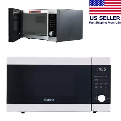 1.1Cu Ft Sensor Cooking LED Fisplay Microwave Oven Stainless Steel Grill Cooking • $95.76