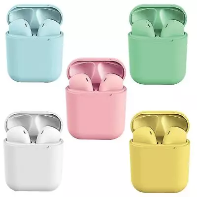 Macarons TWS Bluetooth 5.0 Wireless Coloured Earbuds Stereo Earphones Headphones • $32.95