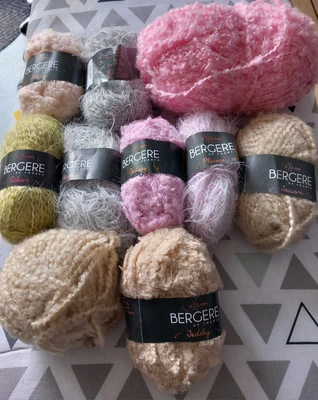 £2 • Buy Mix Wool,yarn Bundle,knitting,crochet