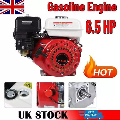 7.0HP 4 Stroke Petrol Gasoline Engine Rotavator Lawn Mowers Flat Rollers Engine • £109.89
