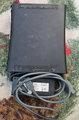 Microsoft Xbox 360 Console Matte Black Console [For Parts Or Not Working] • $41.75