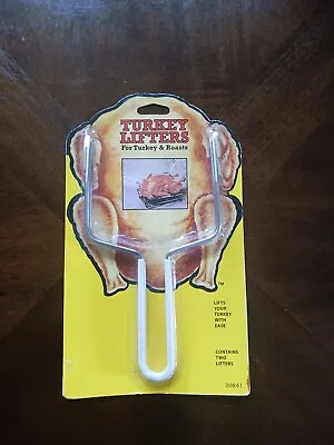 Heuck H00841 Turkey Lifter/ Prongs/Forks Meat  Pork Beef Roasts Thanksgiving NEW • $6.95