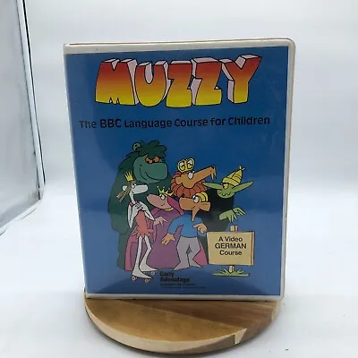 BBC Muzzy German Course Level 1 VHS Cassette Book Language Early Advantage Kids • $17.49