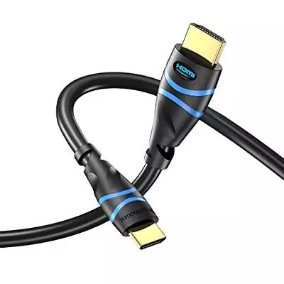 BlueRigger Mini HDMI To HDMI Cable (10FT 4K 60Hz HDR Bidirectional High Speed • $14.99