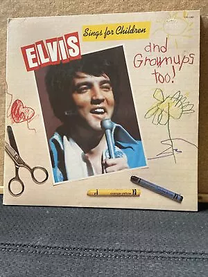 Elvis Presley~Sings For Children & Grownups Too!~1978  RCA CPL1-2901/ Free Ship • $10.95