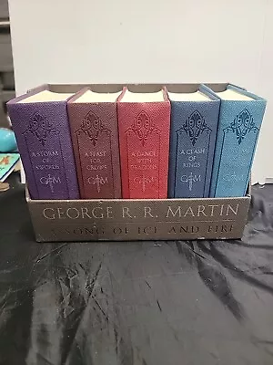 5 Volumee Book Set George R.R. Martin ASomg Of Ice And Fire • $16.50