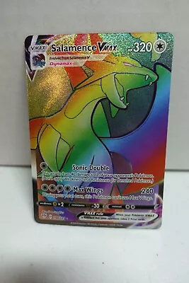 $7.95 • Buy Salamance VMAX 194/189 Darkness Ablaze Rainbow Rare Pokemon TCG NM/MINT