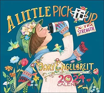 Mary Engelbreit's 2024 Deluxe Wall Calendar A Little Pick ME Up • $21.04