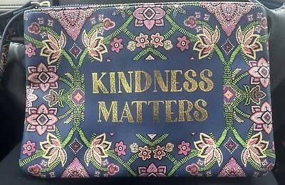 Betsey Johnson 'Kindness Matters' Wristlet Pouch • $14.50