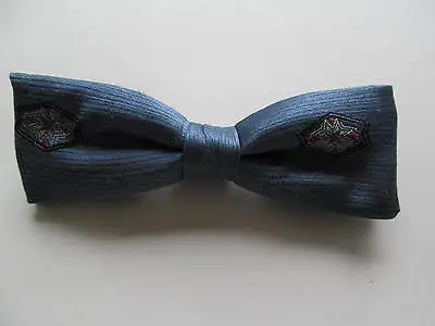 1950s Bow Tie Blue Grey Red Clip On Royal Aluminum Rust Resistant Clip • $14.99