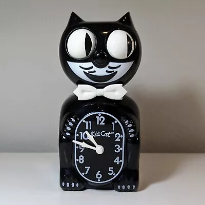 THE ORIGINAL BLACK KIT CAT KLOCK Model BC-2 15.5  Kit-Cat Klock *AS IS* • $20