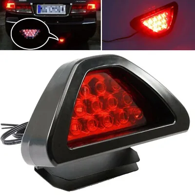 F1 Style Brake Stop Light Flashing LED Tail Lamp For Car Pickup Truck SUV Bumper • $19.79