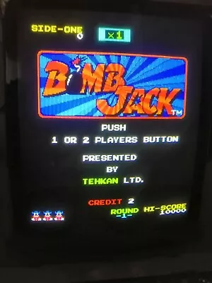 BOMB JACK / By Techkan + Adapter Jamma PCB Arcade GAME Work Collection Boat • £128.72