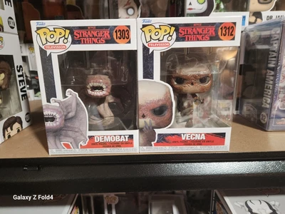 $50 • Buy Stranger Things Pop Vinyl VECNA 1312 & Demobat