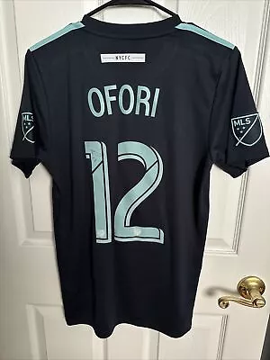 NYCFC Adidas Parley Match Worn Jersey Ebenezer Ofori Signed MLS • $149.99