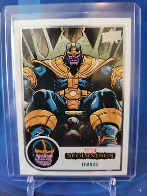 Marvel Beginnings Trading Card Thanos Base • $1