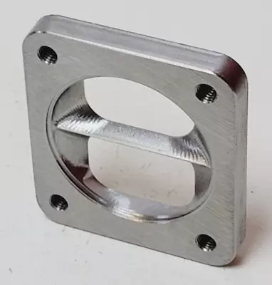 Stainless T4 Divided Turbo Flange To 3  Inlet Flange 1/2 CNC 304L Divorced Ports • $119.95