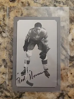 2001-02 Parkhurst Pre-Parkie Red Horner Auto Signed HOF /1000 Maple Leafs HOF • $19.97