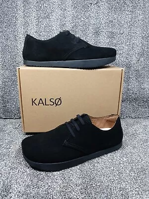 NEW Kalso Earth Shoes 12 Faroe Lokah Black  Negative Heel Sneakers Vintage Style • $152.99