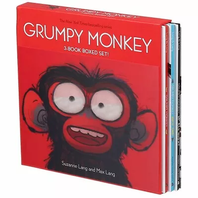 Grumpy Monkey: 3-Book Box Set For Ages 3 - 7 • $30