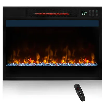 23  Infrared Quartz Electric Fireplace Insert With Remote Control • $139.99