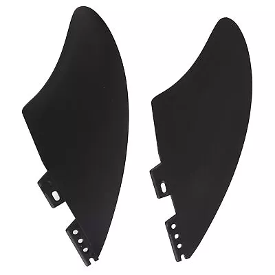 TOH 2PCS PVC Fishtail Surfboard Fins For Longboards Stand Paddleboards For FCS2 • $39.64