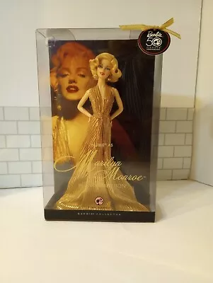 Barbie As Marilyn Monroe Blonde Ambition 50th Anniversary 2008 Pink Label  • $221.68