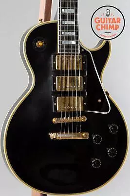 2019 Gibson Custom Shop Historic 3-Pickup '57 Reissue Les Paul Custom Black Beau • $5299