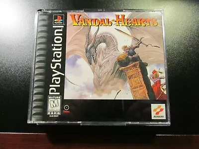 Vandal Hearts (SONY PlayStation 1 1996) PS1 TACTICAL UNPLAYED PRISTINE NEW MINT • $199.95