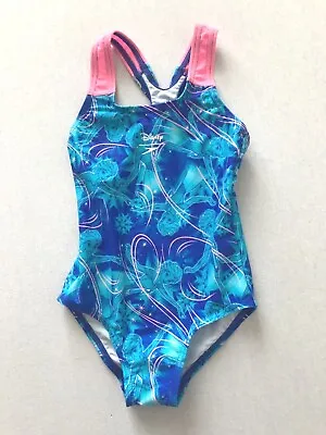 £4.75 • Buy Girls Blue Mix SPEEDO Disney Princess Swimsuit Age 3 Years - Costume Costume