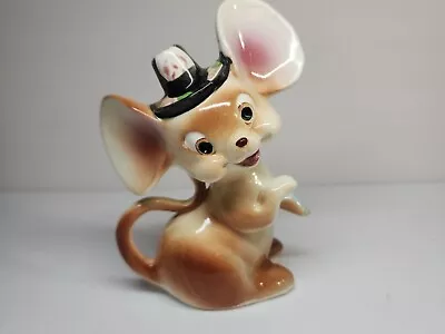 Vintage Ceramic Mouse Planter • $18