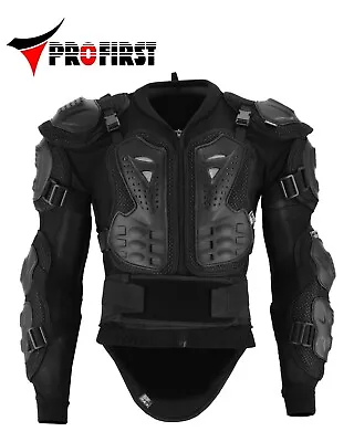 Body Armour Motorcycle Motorbike Motocross Spine Protector Guard Bionic Jacket • $63.12
