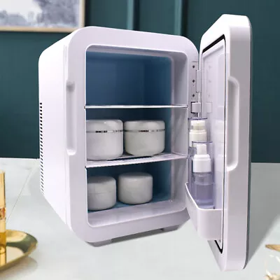 12L Mini Fridge Portable Refrigerator Cooler And Warmer Food Drink Car Bedroom • £69.95