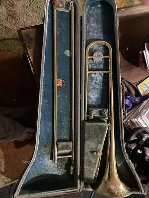 Vintage  CONN Trombone  Serial 711694 8 1/2 Bell • $300