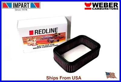 Weber Redline 32/36 DGV DGAV DGEV 38 DGAS Air Filter Element 1 3/4  99400.291 • $28.90